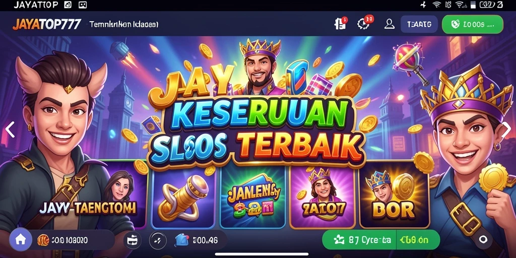Screenshot JAYATOP77 menampilkan gameplay menarik dari permainan slot yang seru.