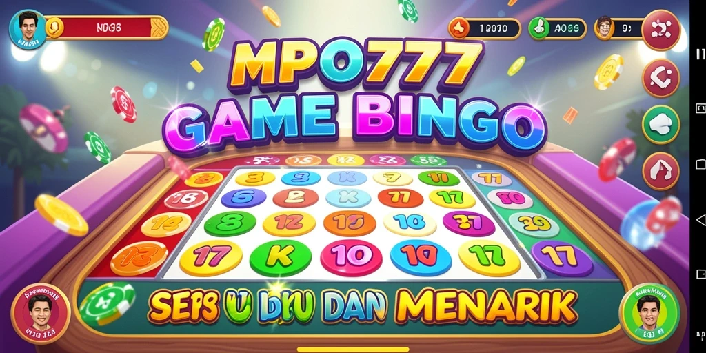 Tampilan gameplay seru dan interaktif dari MPO777 Bingo.