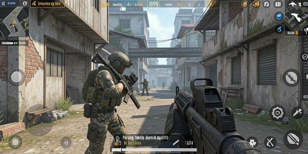 Gameplay seru di T6 dengan aksi tembak menembak yang mendebarkan.